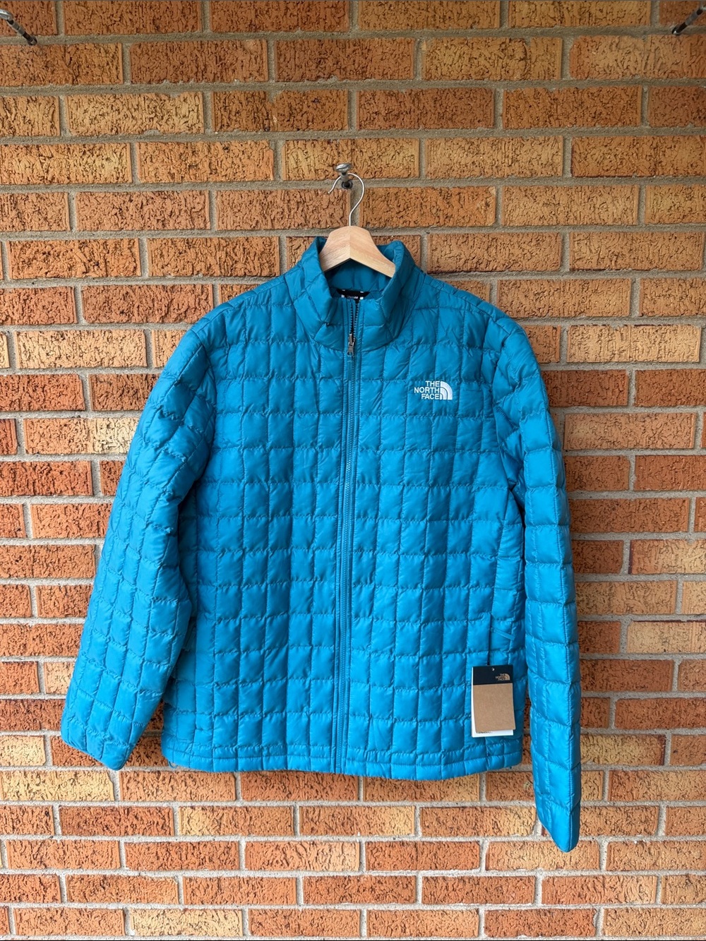 The North Face NWT Thermoball Jacket Men's XL Digital Steel Insulated Puffer